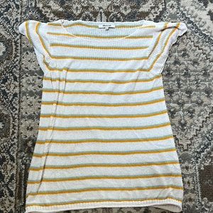 Madewell terry texture sweater tee, S